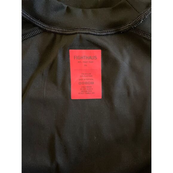 Fighthaus Rash Guard Long-Sleeve Shirt. Size XXL - Picture 2 of 5